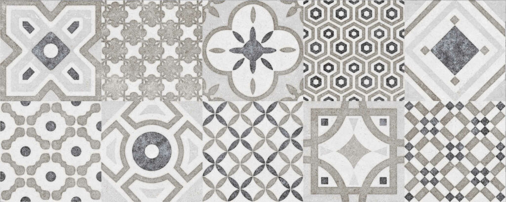 Ragno Creek Decoro Accordi Bianco 20x50