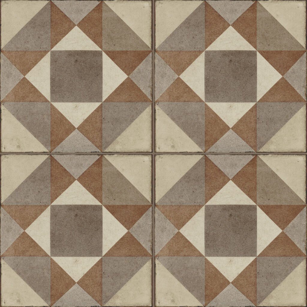 Ragno Ottocento Ambra Tappeto 3 20x20