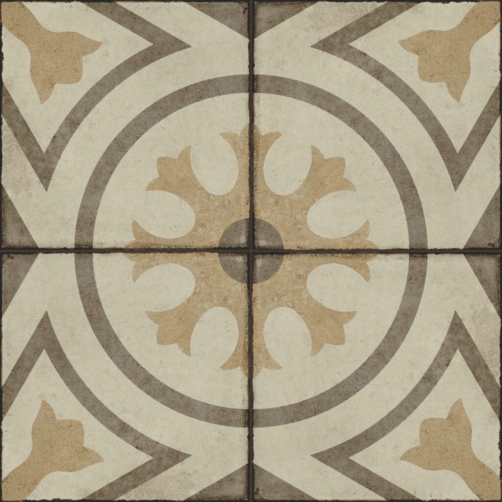 Ragno Ottocento Ambra Tappeto 5 20x20