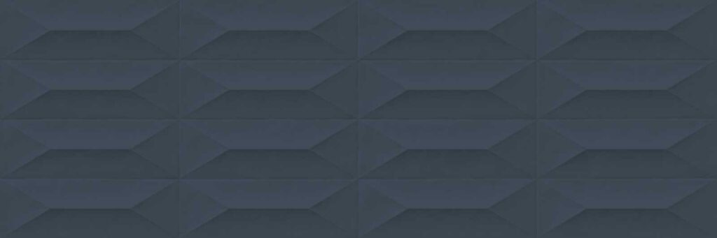 Ragno Tempera Blu Struttura Trape 3D rett. 30x90