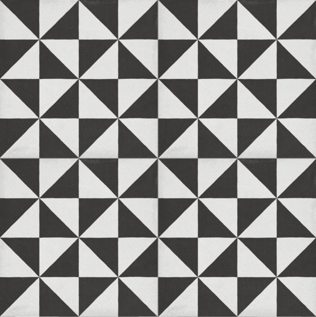 Ragno Contrasti Antracite Tappeto 8 rett. 20x20