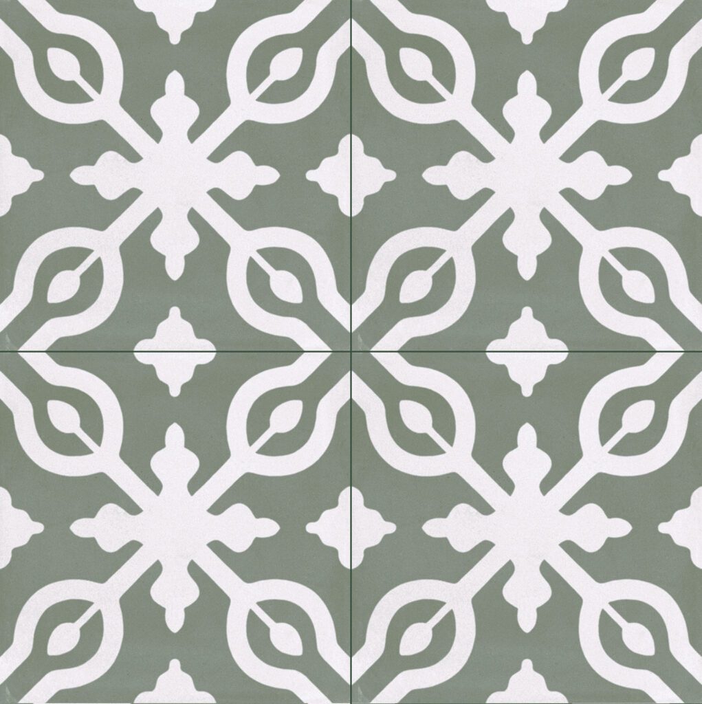 Ragno Contrasti Celadon Tappeto 9 rett. 20x20