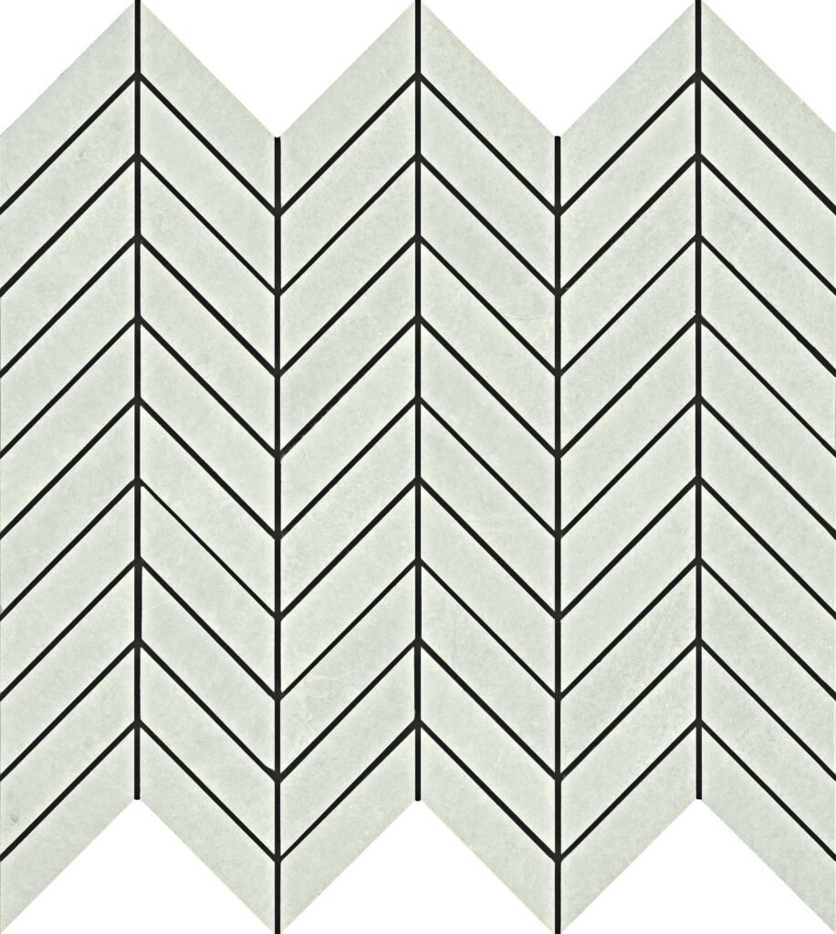 Ragno Realstone_Slate Ice Mosaico Freccia 37x41