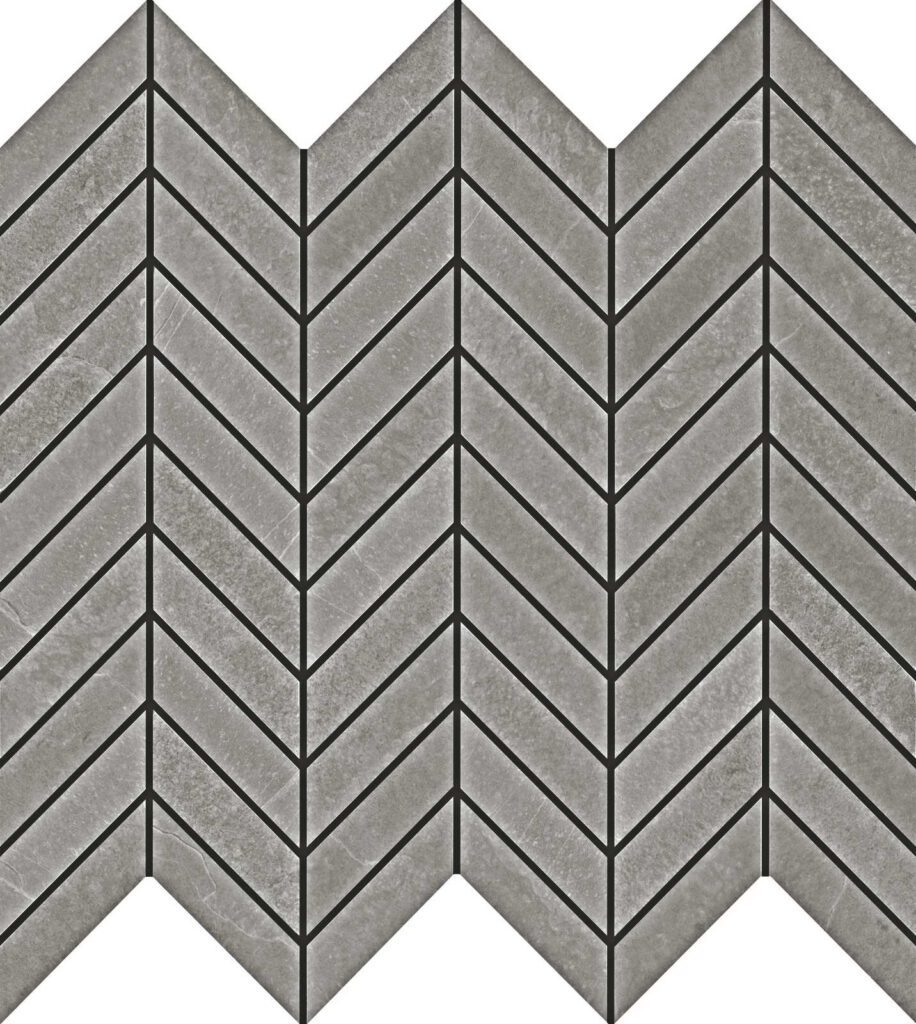 Ragno Realstone_Slate Iron Mosaico Freccia 37x41