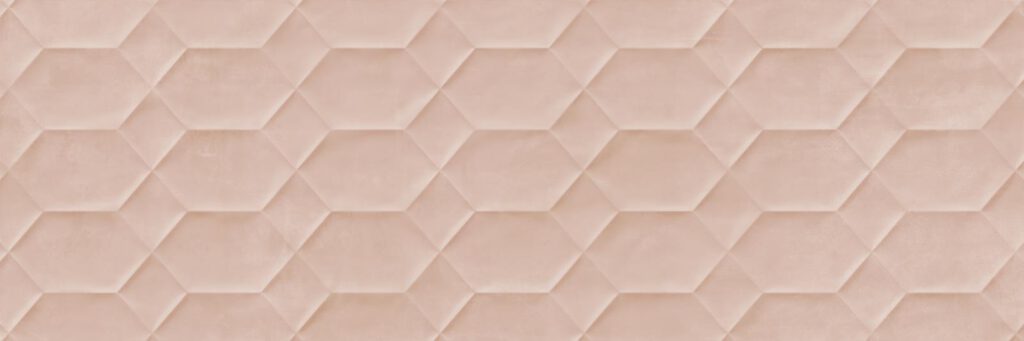 Resina Rosa Struttura Bee 3D rett. 40x120