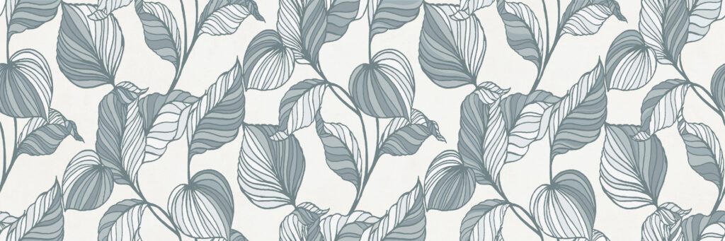 Ragno Vida Decoro Edera Azzurro Touch rett. 30x90