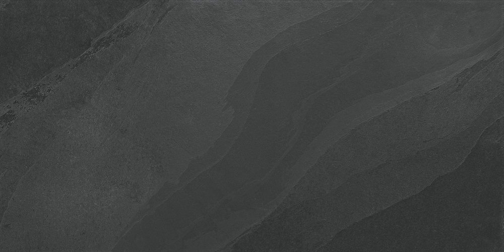 Unicom Starker Brazilian Slate Rail Black rett. 30x60