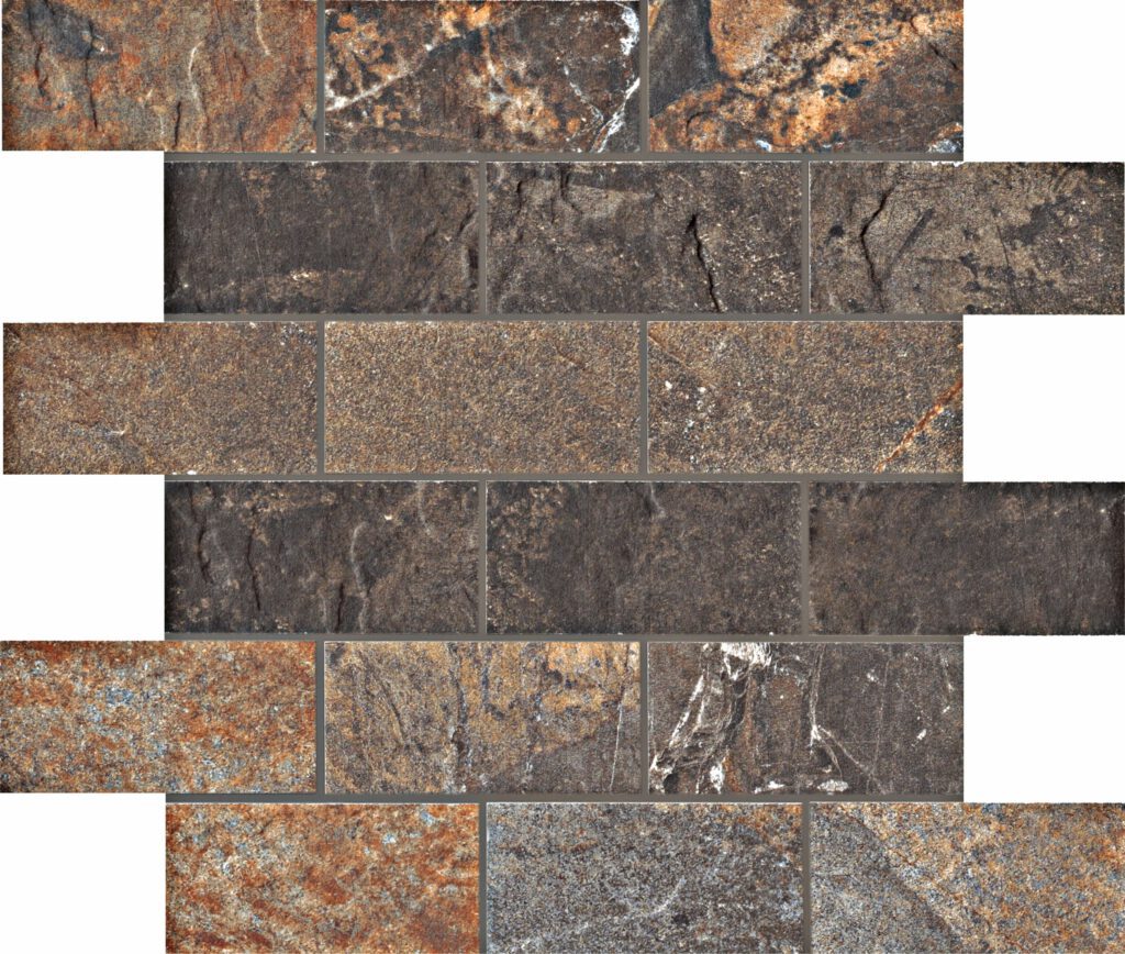 Unicom Starker Natural Slate Multicolor Brick 30x30