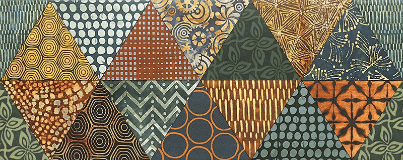 Tubadzin Goldgreen ,,B" Inserto 29,8x74,8