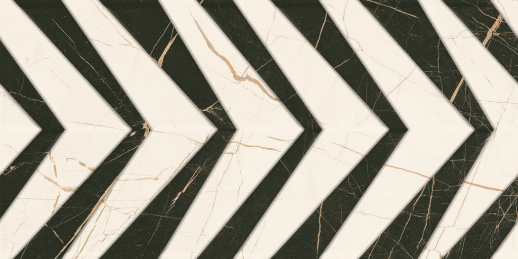 Paradyz Fancy White Str. Glossy 30x60