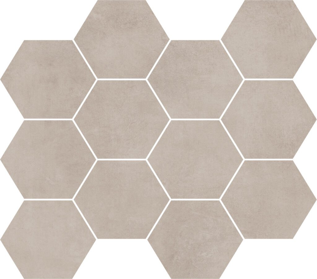 Unicom Starker Living Sabbia Hexagon Mosaico 30x34