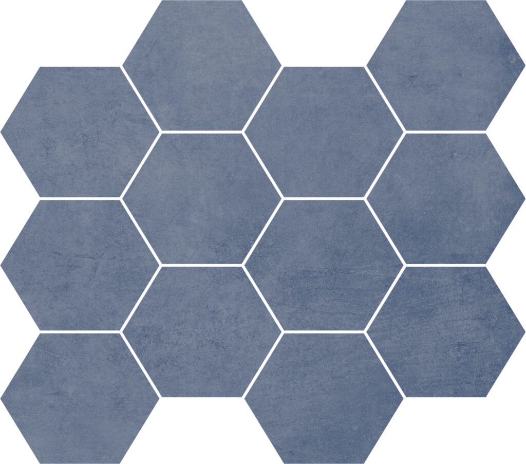 Unicom Starker Living Zaffiro Hexagon Mosaico 30x34